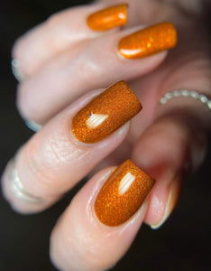 Lilypad Lacquer: SINGLE BOTTLE "Crash and Burn" OVERSTOCK