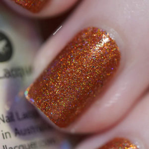 Lilypad Lacquer: SINGLE BOTTLE "Crash and Burn" OVERSTOCK