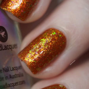 Lilypad Lacquer: SINGLE BOTTLE "Crash and Burn" OVERSTOCK