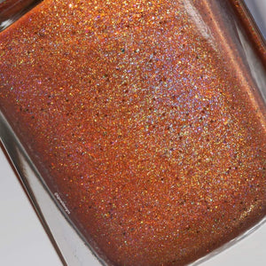 Lilypad Lacquer: SINGLE BOTTLE "Crash and Burn" OVERSTOCK