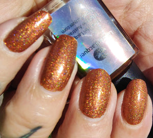 Lilypad Lacquer: SINGLE BOTTLE "Crash and Burn" OVERSTOCK