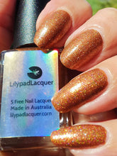 Lilypad Lacquer: SINGLE BOTTLE "Crash and Burn" OVERSTOCK