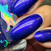 Sassy Cats Lacquer: ENCORE "I am Darkwing Duck" *OVERSTOCK*