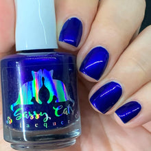 Sassy Cats Lacquer: ENCORE "I am Darkwing Duck" *OVERSTOCK*