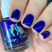 Sassy Cats Lacquer: ENCORE "I am Darkwing Duck" *OVERSTOCK*