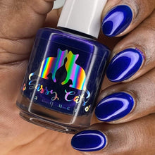 Sassy Cats Lacquer: ENCORE "I am Darkwing Duck" *OVERSTOCK*