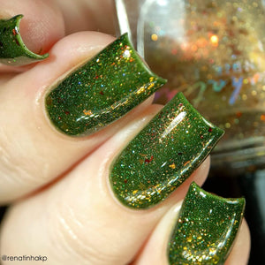 Whatcha Indie Polish "Autumn Forest" and "Dry Leaves" Duo