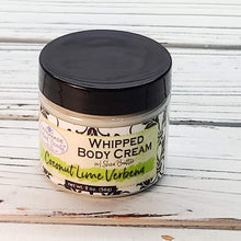 Handmade Natural Beauty is pleased to offer another one of our popular moisturizers this month! Shea Butter Whipped Body Cream in "Coconut Lime Verbena” which can be described as a tantalizing fusion of fresh coconut, lime and invigorating verbena soothed by luscious vanilla