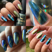 Pepper Polish: Hellaween "Blue Hollow" (Magnetic) *CAPPED PRE-ORDER*