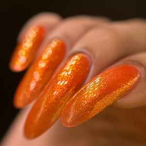 Indie Polish by Patty Lopes "I Met Jack-o-lantern" and "Acetone Hydrapotion" Halloween Duo *CAPPED PRE-ORDER*