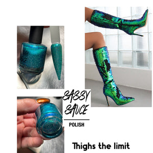 Sassy Sauce Polish: "Thighs the Limit" *CAPPED PRE-ORDER*