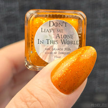 Naps and Nails: "Don't Leave Me Alone In This World" *OVERSTOCK*