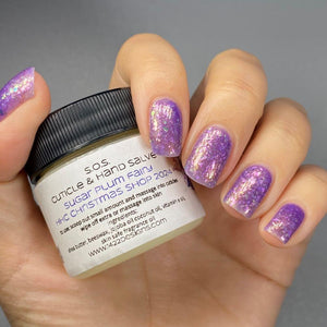 1422 Designs: Holiday Set "Sugar Plum Fairy" and S.O.S. Cuticle and Hand Salve *CAPPED PRE-ORDER*