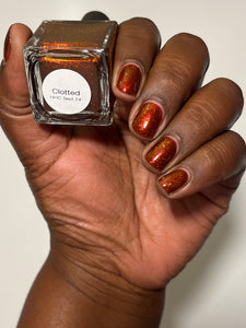 Cracked Polish: Halloween "Clotted" *OVERSTOCK*