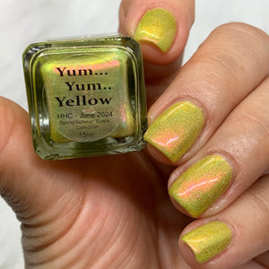 Naps and Nails: "Yum Yum... Yellow" OVERSTOCK