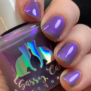 Sassy Cats Lacquer: "Never Sleep" *CAPPED PRE-ORDER*