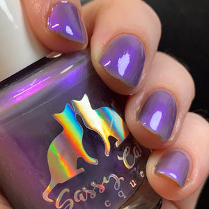 Sassy Cats Lacquer: "Never Sleep" *CAPPED PRE-ORDER*