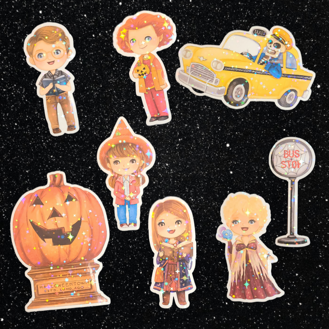 Golly Oodelally Designs Halloween Sticker Set 