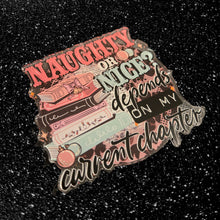 Golly Oodelally Designs: Phone Grip "Naughty or Nice Depends on My Next Chapter" *CAPPED PRE-ORDER*