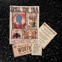 Golly Oodelally Designs: UV Direct-to Film Decal "Spill the Tea" *CAPPED PRE-ORDER*