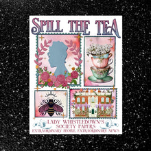 Golly Oodelally Designs: UV Direct-to Film Decal "Spill the Tea" *CAPPED PRE-ORDER*