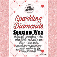 Golly Oodelally Designs: Squishie Wax "Sparkling Diamonds" *CAPPED PRE-ORDER*