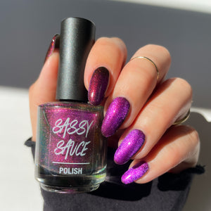 Sassy Sauce Polish: "Shiftcraft" (Magnetic) *CAPPED PRE-ORDER*