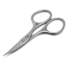 GERMANIKURE -  Four Piece Set:  Scissors, Clippers, Glass File, Manicure Stick in Dark Purple Leather