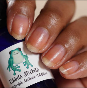 Ribbits Stickits "Fire Swamp" Frogetaboutit Acetone Additive