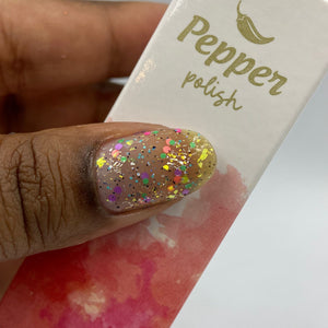 Pepper Polish: SINGLE "Sundown Sparkle" *CAPPED PRE-ORDER*