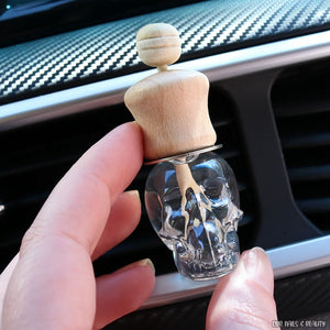 Baroness X: "Skull Car Diffuser in Blue Morpho" *OVERSTOCK*