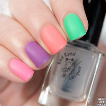 Red Eyed Lacquer: "Tips Matte-r Matte Top Coat" *OVERSTOCK*