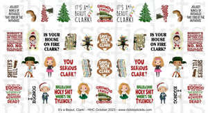 Ribbits Stickits: "It's A Beaut, Clark!" Waterslide Decals OVERSTOCK