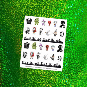 Ribbits Stickits "Such A Nightmare" Waterslide Decals *CAPPED PRE-ORDER*