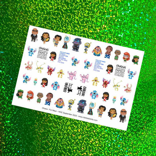 Ribbits Stickits Waterslide Decals 