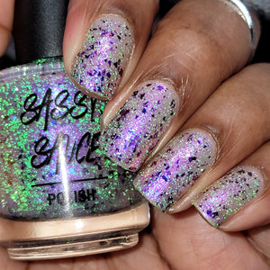 Sassy Sauce Polish: PRIDE DUO "Transparent" and "Express Yourself" OVERSTOCK