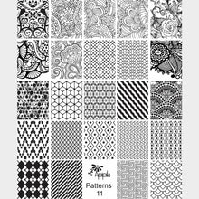 Apipila: Stamping Plate "Patterns 11" *CAPPED PRE-ORDER*