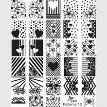 Apipila: Stamping Plate "Patterns 13" *CAPPED PRE-ORDER*