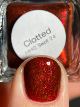 Cracked Polish: Halloween "Clotted" *OVERSTOCK*