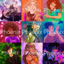Phoenix Indie Polish "Percy Jackson Inspired Sticker Set"