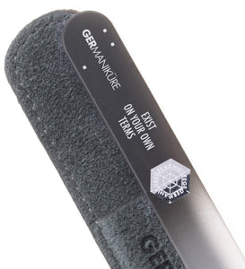 "Exist On Your Own Terms" Germanikure Mantra Nail File and Suede Sleeve